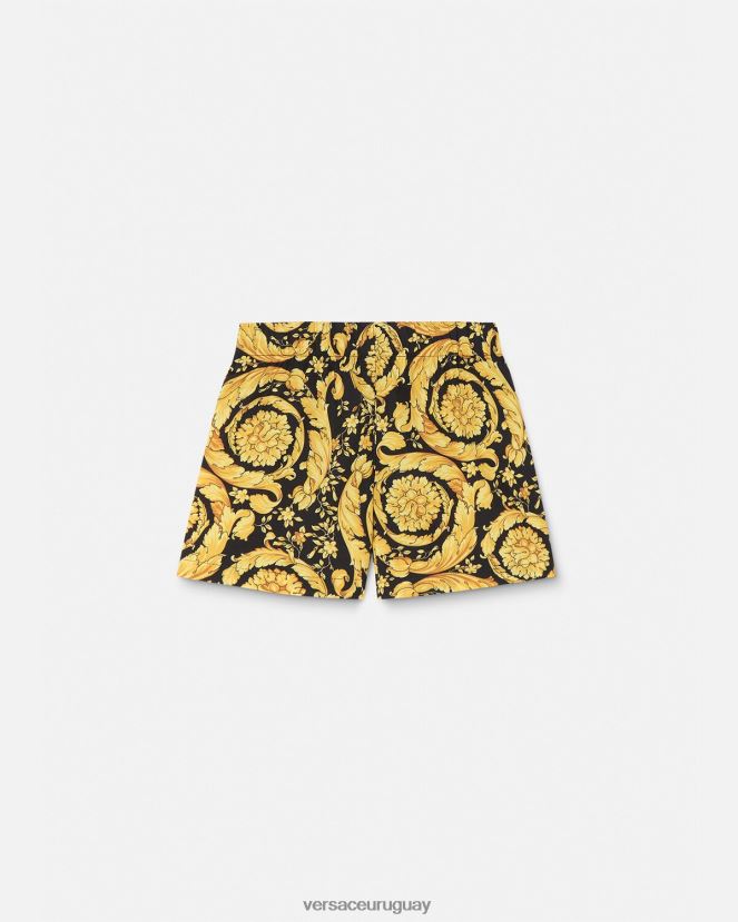 Versace shorts de baño para bebé barroco niños imprimir ropa H88R0H1885