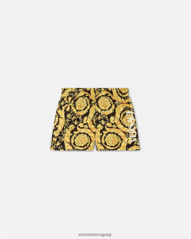 Versace shorts de baño para bebé barroco niños imprimir ropa H88R0H1886