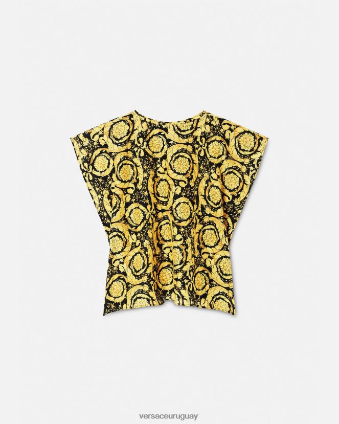 Versace traje de baño barroco niños imprimir ropa H88R0H1985