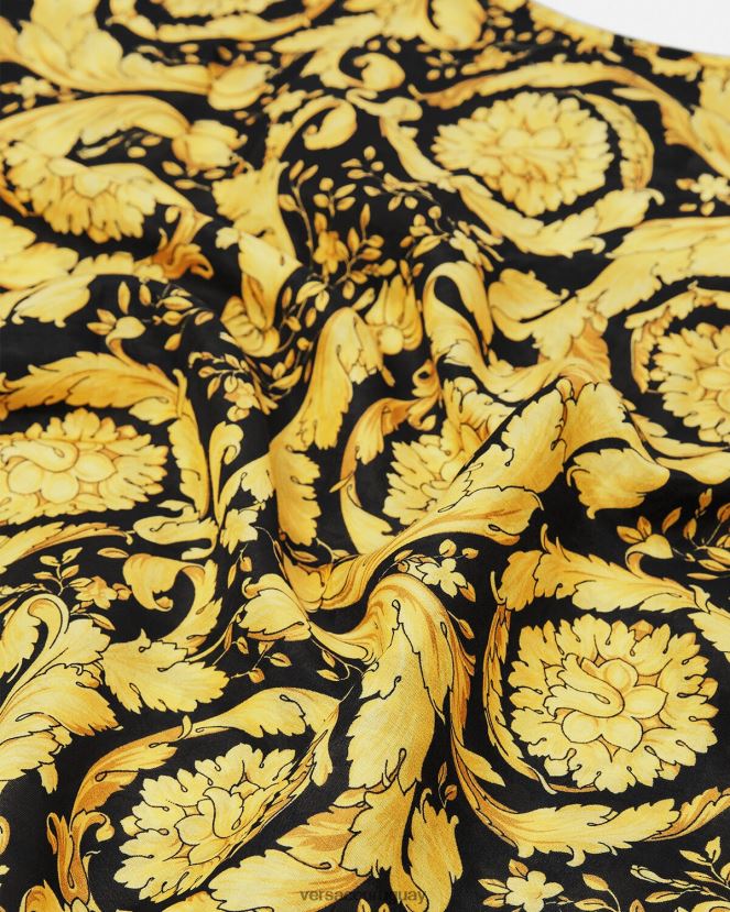 Versace traje de baño barroco niños imprimir ropa H88R0H1985