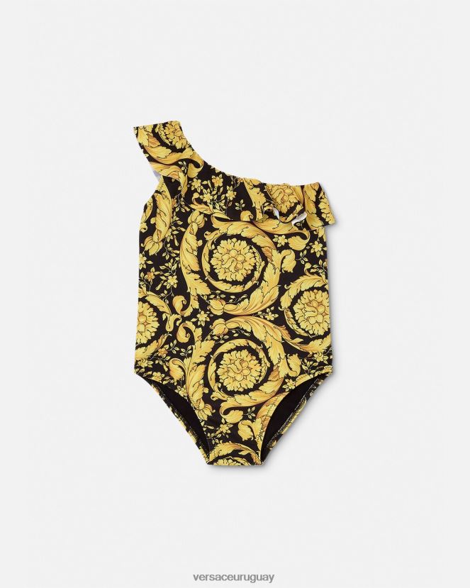 Versace traje de baño de una pieza para bebé barroco niños imprimir ropa H88R0H1860