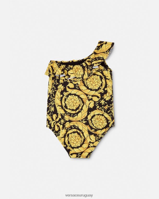 Versace traje de baño de una pieza para bebé barroco niños imprimir ropa H88R0H1860