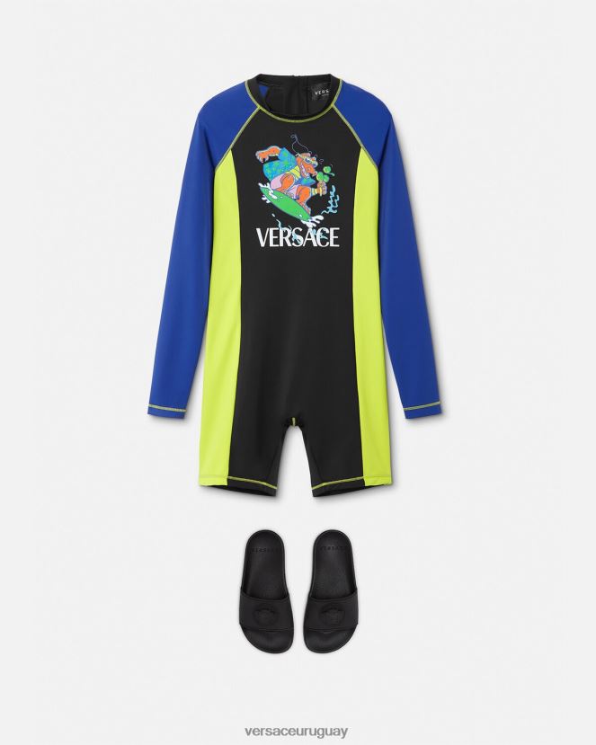 Versace traje de protección solar niños multicolor ropa H88R0H2136