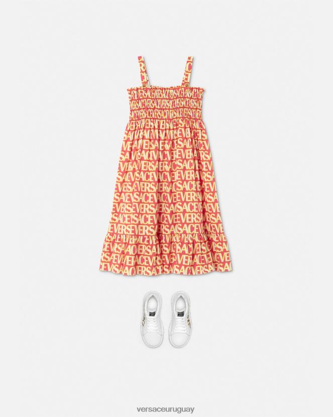 Versace vestido por toda la prenda niños imprimir ropa H88R0H1950