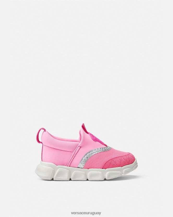 Versace zapatillas con medusa para bebé niños rosa zapato H88R0H1878