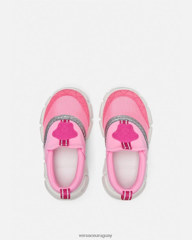 Versace zapatillas con medusa para bebé niños rosa zapato H88R0H1878